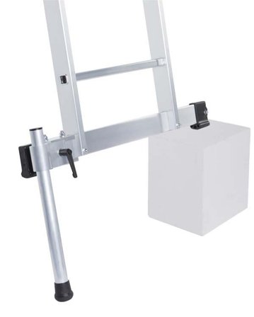 Zarges 41989 Stegsideförlängning för stegfot, 73 mm, Stegar & ställningar