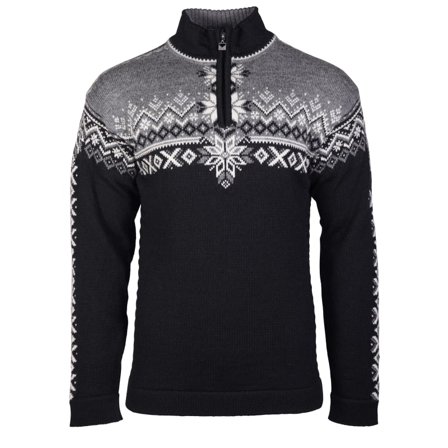 Dale of Norway 140th Anniversary Men's Sweater Men long-sleeved sweaters Black XL