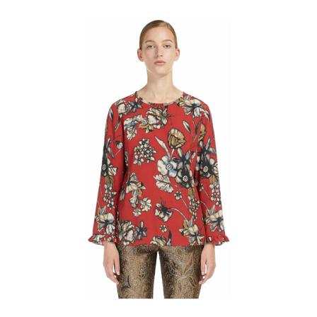 Max Mara Shirts Rød, Dame Skjorter