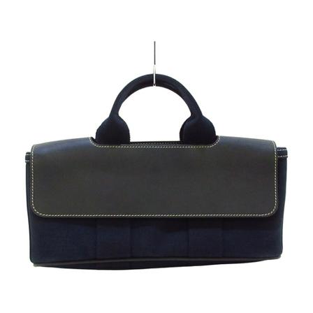 Hermès Vintage Hermès Valparaiso , Blauw , Dames , Maat: ONE Size Vintage Tassen