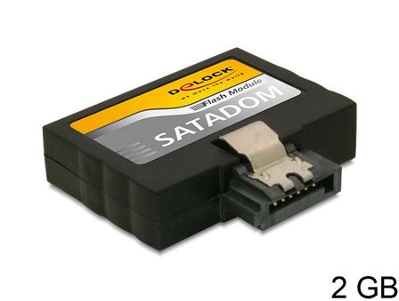 Delock SATA 3 Gb/s Flash Modul 2 GB Vertikal/LP ++
