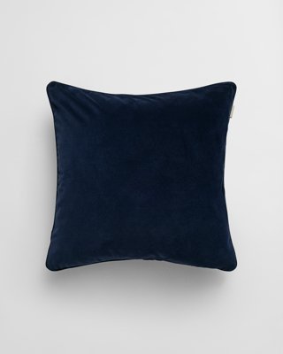 GANT - Velvet pynteputetrekk 50x50cm evening blue