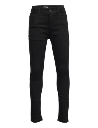 Trousers Denim Selma Black Sli Farkut Musta Lindex