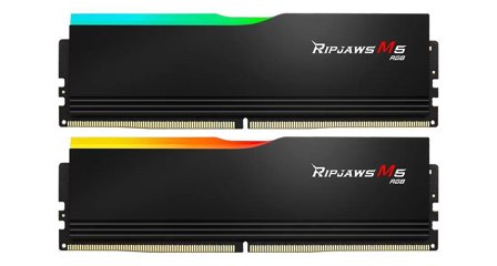 G.SKILL Ripjaws DDR5 5200mhz 32GB (sort) 2x16gb, Intel XMP, 40-40-40-83, 1.1v