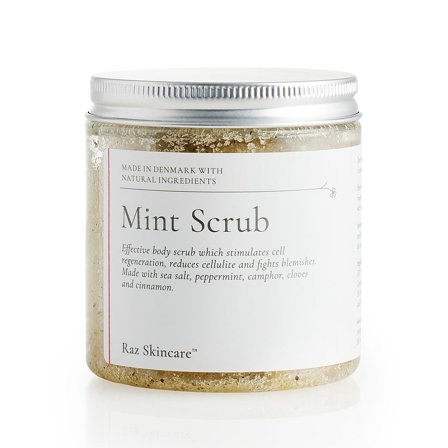 RAZ Skincare Mint Scrub, Skincare, Renseprodukter, Scrub