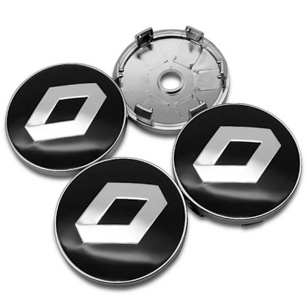 4 kpl 60mm auton pyörän keskiön napakapselit logotarra Renault Megane 2 3 4 RS Grand Scenic Clio 4 Captur Dusterille