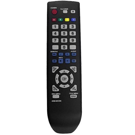 [LCS] AK59-00133A Kaukosäädin Samsung Blu-Ray -soittimelle BD-D5100 BD-D5100/XU BDD5100 BDD5100XU Korvaava