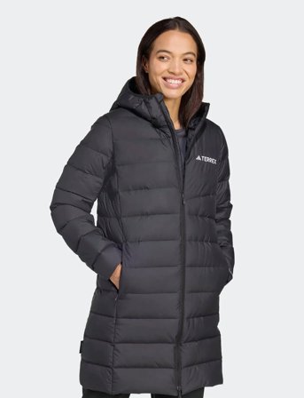 adidas Terrex W Mt Down Parka - Black - M