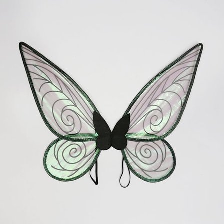 Fairy Elf Princess Angel Wings För Kvinnor Flickor Party Kostymer Yellow