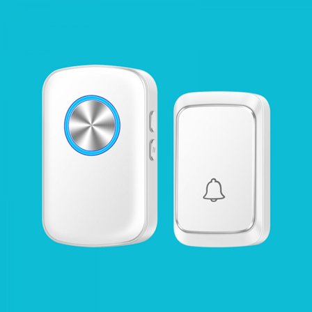 Langaton ovikello, vedenpitävä ovikello kotiin, useita äänenvoimakkuuksia