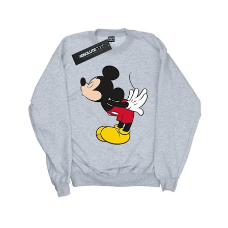 Disney Boys Mickey Mouse Split Kiss Sweatshirt 7-8 år Sport