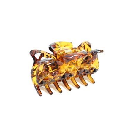 Complement Diamantslipad Hårklämma 6 cm Accessoarer & tillbehör Dam Brun