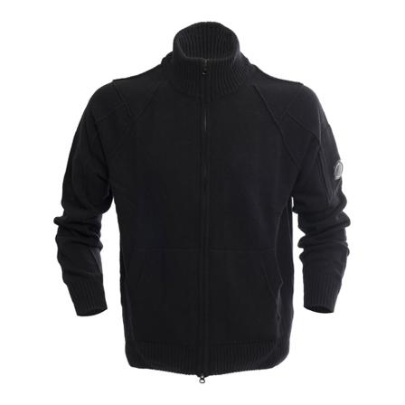 C.p. Company Fullzip Cardigan Sort, Herre Cardigans