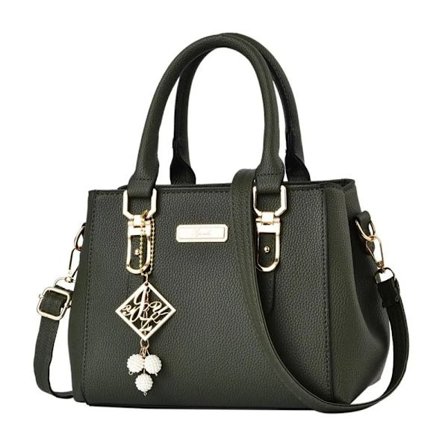 Handväskor för kvinnor Axelväskor Casual Läder Messenger Bag Stor Kapacitet Handväska Damväskor