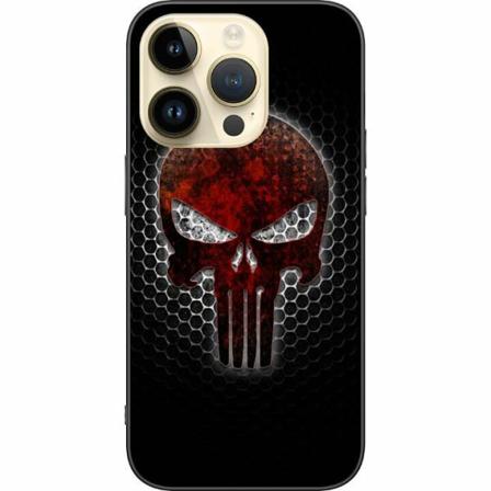 Apple Iphone 14 Pro Svart Skal Dödskalle