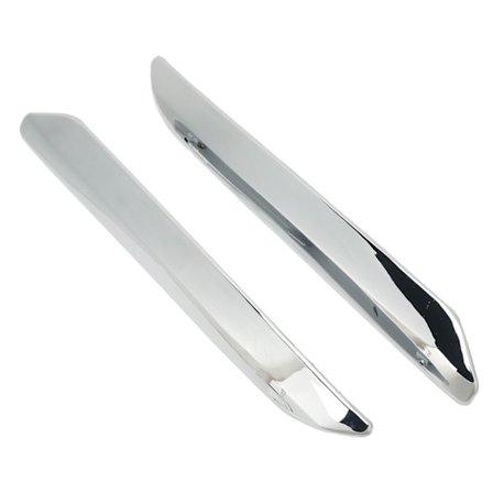 2kpl Etupuskurin Lista Vasen Oikea Naarmuuntumisenesto Kromi Hopea Korvaava Citroen C5 X7 2007-2015