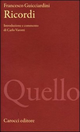 Ricordi Francesco Guicciardini