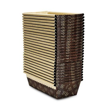 Engangsbageform i papir til brød, genanvendelig, sikker til mikroovn og fryser