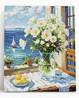 Diamond painting Vindu ved havet - Varvikas