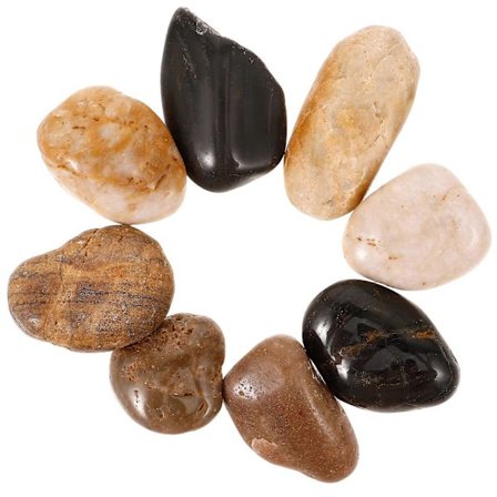 1 Set Delikata Akvariegrus Glasplanter Naturliga Grusstenar Akvariegrus Blomkruka Grus (500g)