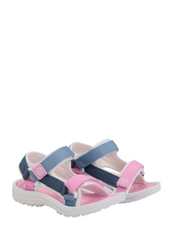 Color Kids | Colorblock Sandals W. Velcro | 28