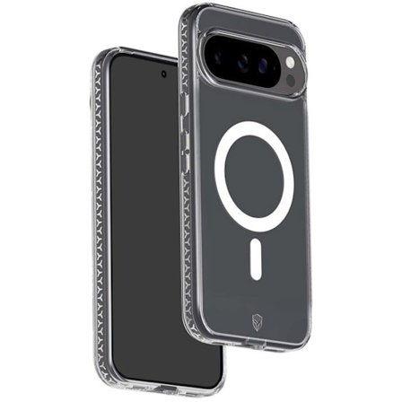 Magnetiskt skal för Google Pixel 10 Pro XL kompatibelt med Magsafe AIR 3m Force fodral transparent