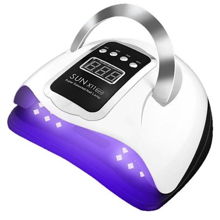 UV LED Neglelampe Gel, 280W Professionel Automatisk Tørrer, 66 Lys Hurtig Tørring, Stor LCD-Skærm, 4 Timer 10/30/60/99s