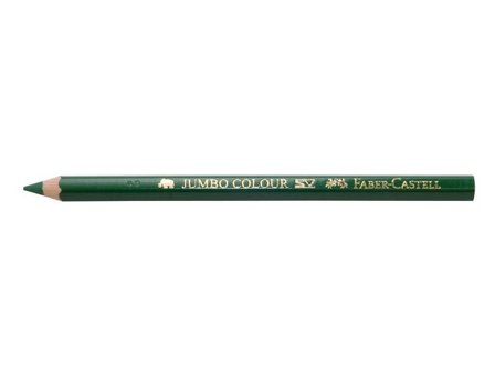 FABER-CASTELL Färgpenna, Jumbo, sexkantig pennkropp, grön 12/fp - Lyreco - Skola och förskola - Pennor och tillbehör - Färgpennor - Jumbo