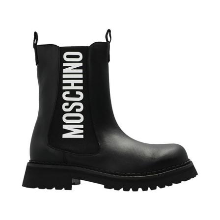 Moschino - Stövlar - Svart - Dam - Storlek: 35 Eu, Dam, Storlek: 35 EU