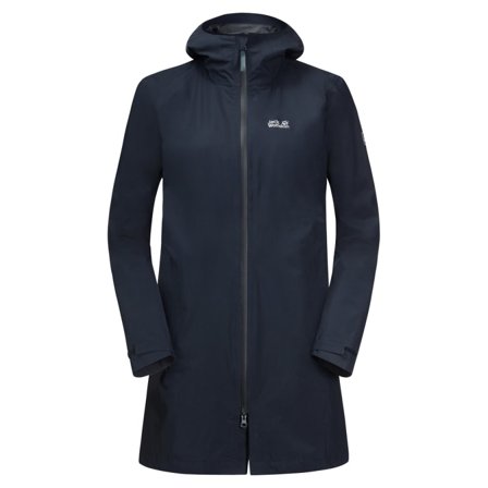 Jack Wolfskin Women's Jwp Coat Women rain jackets Blue S