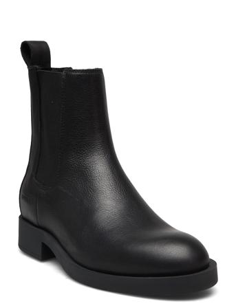 Cph678 Shoes Chelsea Boots Ankle Boots Ankle Boot - Flat Svart Copenhagen Studios*Betinget Tilbud