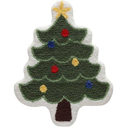 Julekjole - Juledekorasjon - Juletre-formet kjole - 60*90cm - Imitert kasjmir av høy kvalitet - Tykk, myk, sklisikker - Enkel...