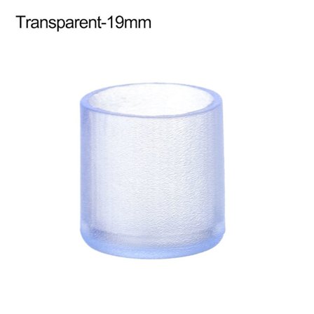 10st/ set Stolben Caps Möbelfötter TRANSPARENT 19MM - high quality
