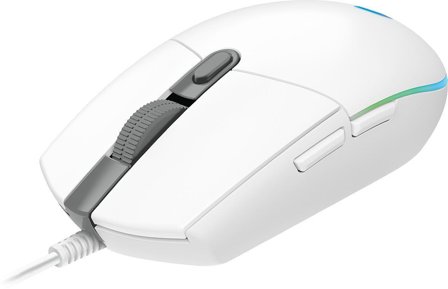 Logitech Gaming Mouse G102 LIGHTSYNC - mus - USB - hvit