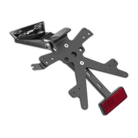 Rizoma Registreringsskylthållarkit Svart - Triumph Daytona 675 R ABS 2015-2015