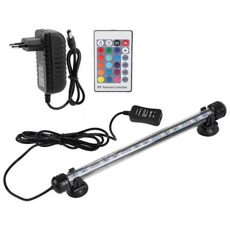 Värmebeständig LED Akvariumlampa för Dekoration 110-240V EU-kontakt