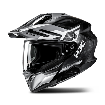 Adventurekypärä HJC RPHA 60 Dakar Musta/Harmaa M