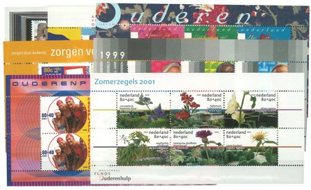Holland - Sommerfrimærker 1995-2001 - Komplet - Postfrisk