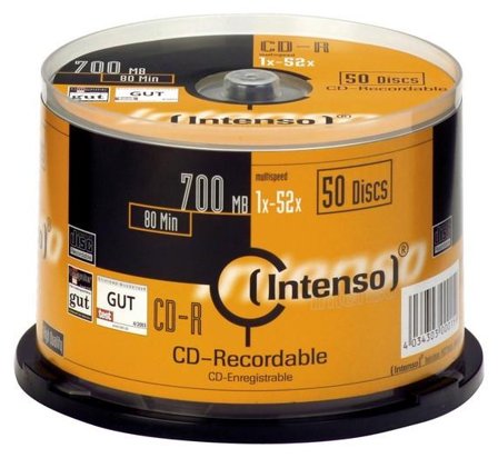 INTENSO CD-R x 50 - 700 MB - lagringsmedier
