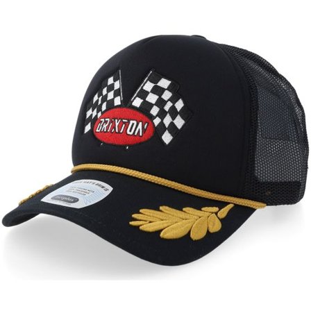 Brixton - Svart trucker Keps - Podium Black Foam Trucker @ Hatstore