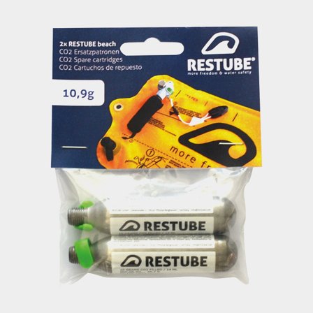 Sada pro opětovné nabití pro nafukovací plovací vestu Restube, pro Restube Beach 50N + CO2 patrony 2 x 16 gramů