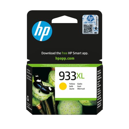HP 933XL - Høy ytelse - gul - original - blekkpatron