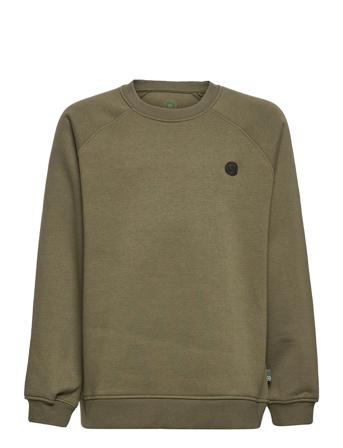 Lars Organic/Recycled Crew Sweat Green Kronstadt