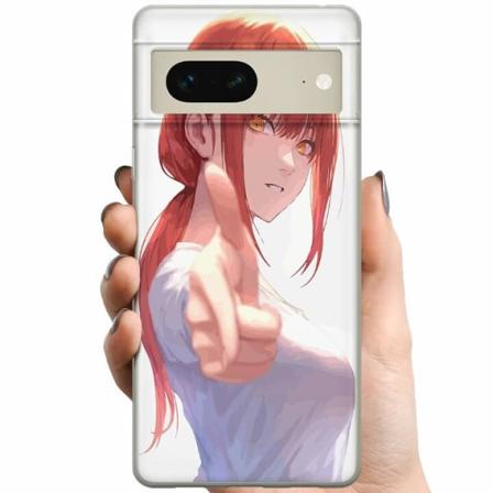 Google Pixel 7 Tpu Mobilskal Makima Chainsaw Man