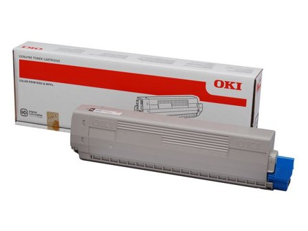 OKI Toner, C822, svart, 44844616 - Lyreco - Toner och bläck - Tonerkassetter - Toner OKI