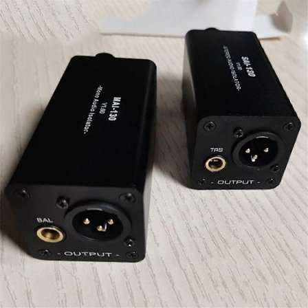 Audio Isolator Støyreduksjon, Eliminerer Strømstøy, DI Jordingsboks, 6.5 XLR Mikser Audio Isolat