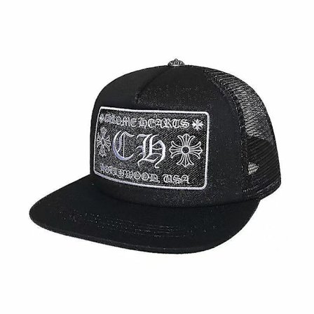 Gojoy2023ny Chrome Hearts Broderte Allsidig Mote Solhatt Baseball Caps-svart