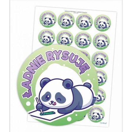 Lär dig hur man ritar skapande klistermärken, 24 delar