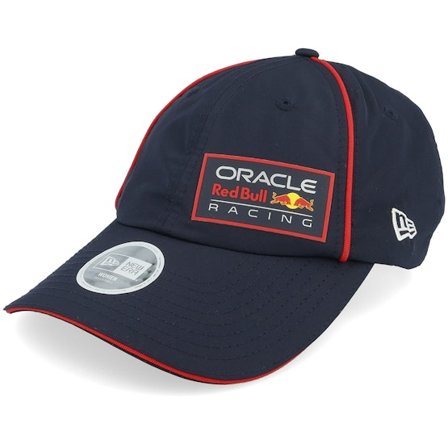 New Era - Motor Blå unconstructed Caps - Red Bull Racing F1 25 Women Team Open Back Navy Dad Cap @ Hatstore