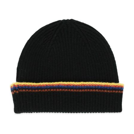 Paul Smith, Beanies Zwart, Heren, Maat:ONE Size